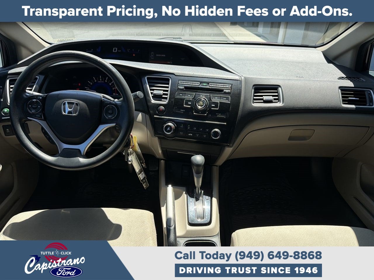 2013 Honda Civic Sdn LX