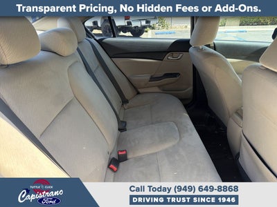 2013 Honda Civic Sdn LX