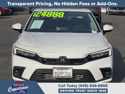 2023 Honda Civic Sedan EX