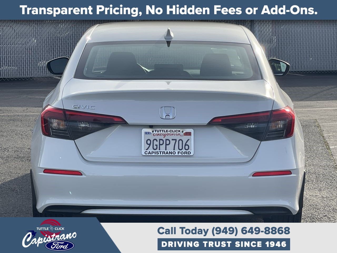 2023 Honda Civic Sedan EX