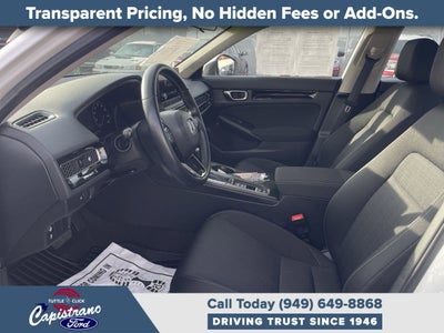 2023 Honda Civic Sedan EX