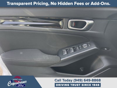 2023 Honda Civic Sedan EX