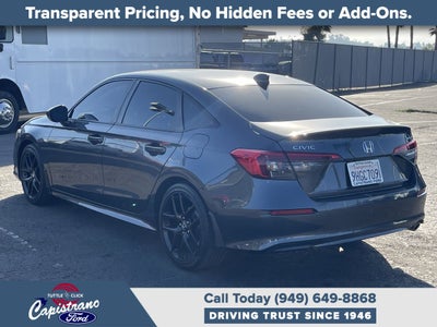 2023 Honda Civic Sedan Sport