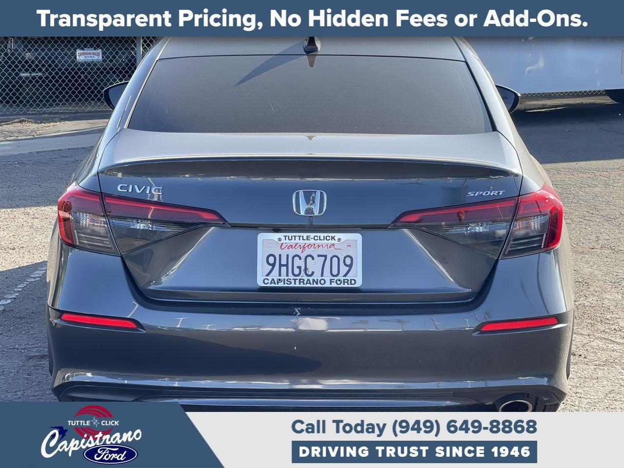 2023 Honda Civic Sedan Sport