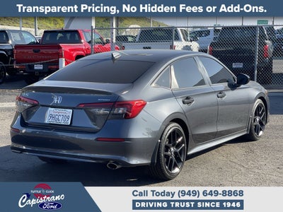 2023 Honda Civic Sedan Sport