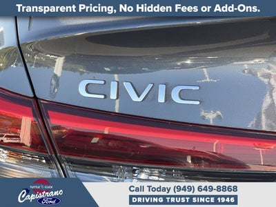 2023 Honda Civic Sedan Sport
