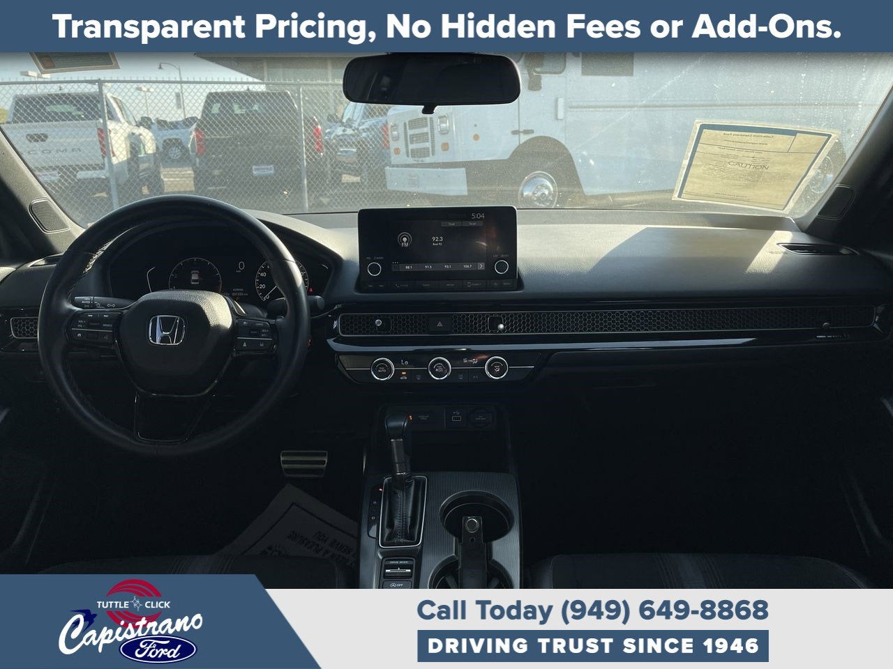 2023 Honda Civic Sedan Sport