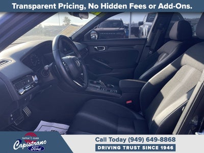 2023 Honda Civic Sedan Sport