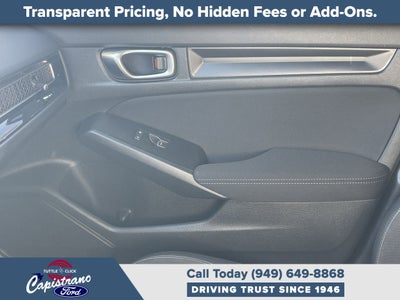 2023 Honda Civic Sedan Sport