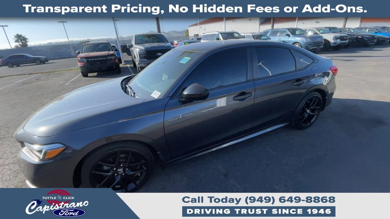 2023 Honda Civic Sedan Sport