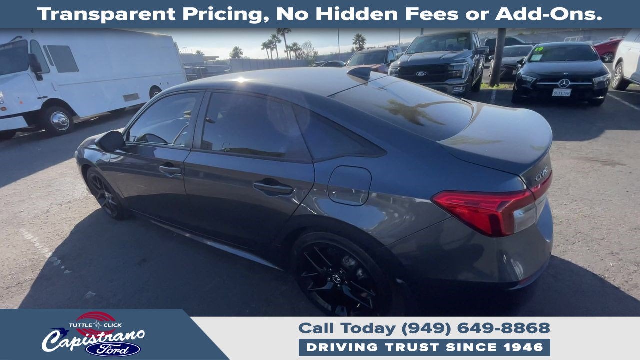 2023 Honda Civic Sedan Sport