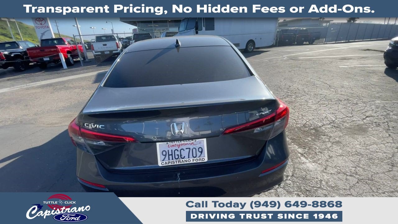 2023 Honda Civic Sedan Sport