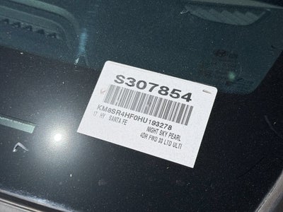 2017 Hyundai Santa Fe Limited Ultimate
