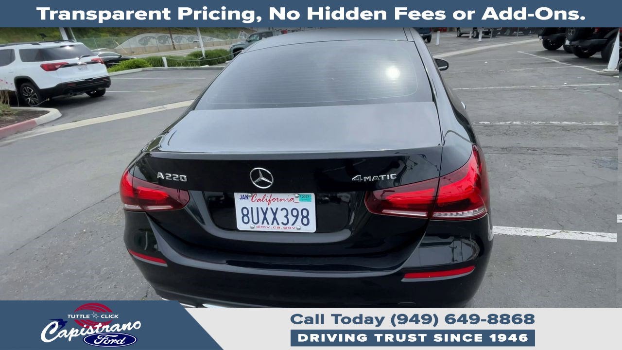 2019 Mercedes-Benz A-Class A 220