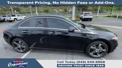 2019 Mercedes-Benz A-Class A 220