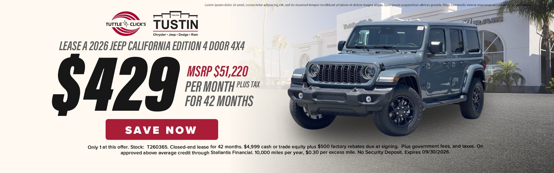 Jeep Callifornia edition